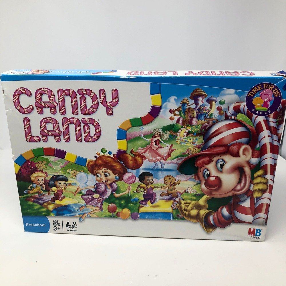Hasbro Candy Land Board Game 2005 Milton Bradley Preschool Color Matching